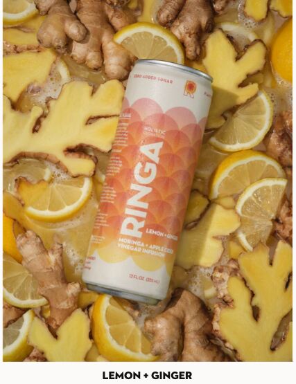 Lemon + Ginger 12oz